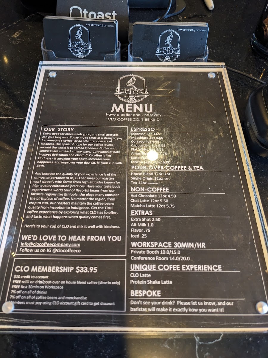 Menu Clo Coffee Co.-4